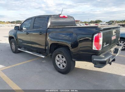 2016 GMC CANYON Black  Gasoline 1GTG5BE33G1105828 photo #4