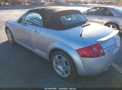 2002 AUDI TT 1.8L Silver  Gasoline TRUTC28N821014294 photo #4