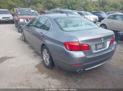 2011 BMW 528I Gray  Gasoline WBAFR1C58BC748037 photo #4