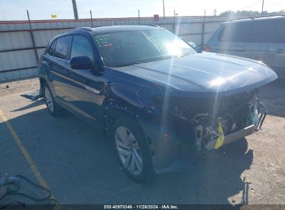 2021 VOLKSWAGEN ATLAS CROSS SPORT 3.6L V6 SE W/TECHNOLOGY Dark Blue  Gasoline 1V2JE2CA0MC207108 photo #1