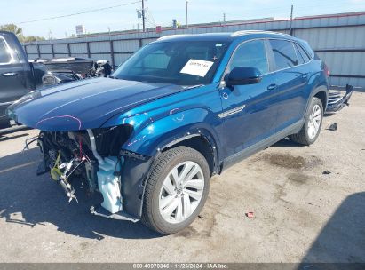 2021 VOLKSWAGEN ATLAS CROSS SPORT 3.6L V6 SE W/TECHNOLOGY Dark Blue  Gasoline 1V2JE2CA0MC207108 photo #3