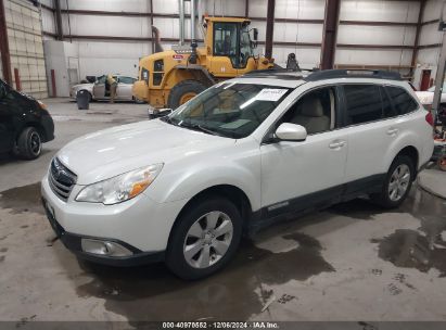 2012 SUBARU OUTBACK 2.5I PREMIUM White  Gasoline 4S4BRBGC0C3262576 photo #3