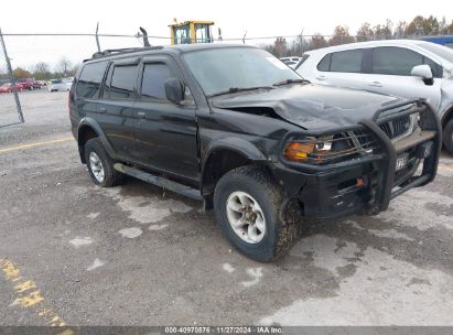 1999 MITSUBISHI MONTERO SPORT LS/XLS Black  Gasoline JA4MT31H3XP016753 photo #1