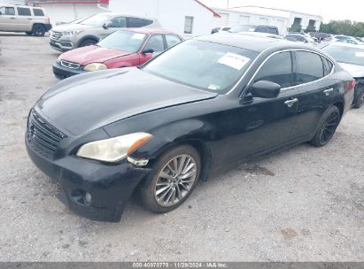 2011 INFINITI M37 Black  Gasoline JN1BY1AP7BM325486 photo #3