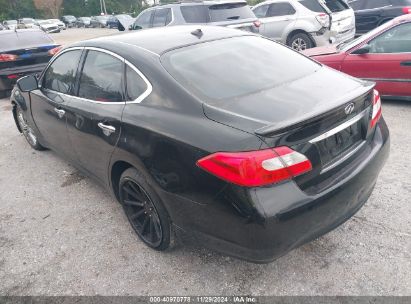 2011 INFINITI M37 Black  Gasoline JN1BY1AP7BM325486 photo #4