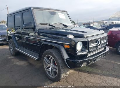 2015 MERCEDES-BENZ G 550 4MATIC Black  Gasoline WDCYC3HF8FX231386 photo #1