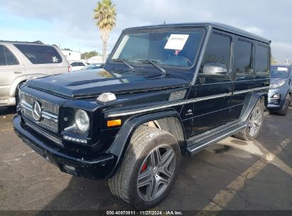 2015 MERCEDES-BENZ G 550 4MATIC Black  Gasoline WDCYC3HF8FX231386 photo #3