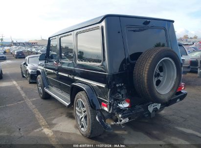 2015 MERCEDES-BENZ G 550 4MATIC Black  Gasoline WDCYC3HF8FX231386 photo #4