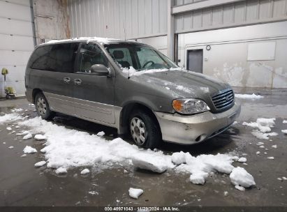 2003 KIA SEDONA EX/LX Gray  Gasoline KNDUP131936409350 photo #1