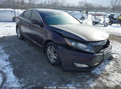 2013 KIA OPTIMA LX Purple  Gasoline 5XXGM4A75DG253826 photo #1