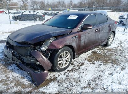 2013 KIA OPTIMA LX Purple  Gasoline 5XXGM4A75DG253826 photo #3