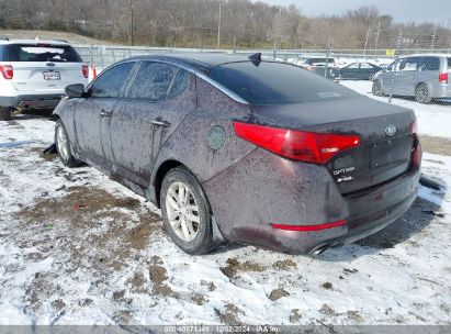 2013 KIA OPTIMA LX Purple  Gasoline 5XXGM4A75DG253826 photo #4