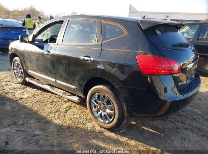 2013 NISSAN ROGUE S Black  Gasoline JN8AS5MT3DW542085 photo #4