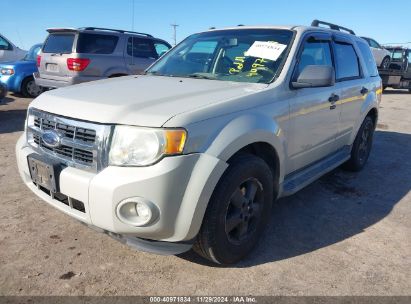 2009 FORD ESCAPE XLT Gray  Gasoline 1FMCU93G09KA38002 photo #3