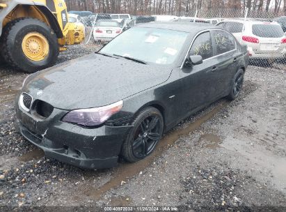 2007 BMW 530XI Navy  Gasoline WBANF73507CU21789 photo #3