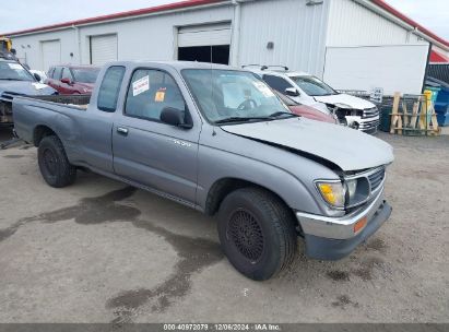 1996 TOYOTA TACOMA XTRACAB Silver  Gasoline 4TAVL52N0TZ104695 photo #1