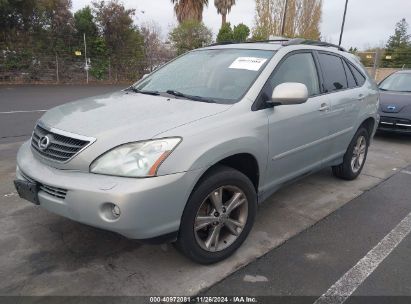 2006 LEXUS RX 400H Silver  Hybrid JTJHW31U460024747 photo #3