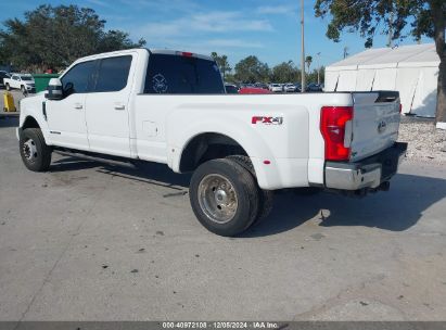 2017 FORD F-450 LARIAT White  Gasoline 1F65F5DY5H0A14170 photo #4