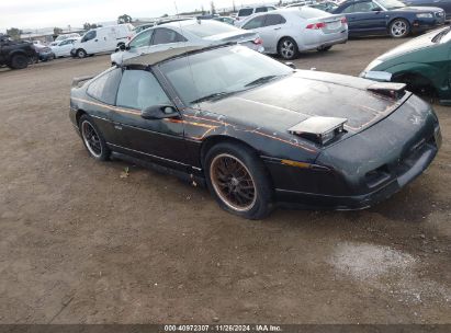 1988 PONTIAC FIERO GT Black  Gasoline 1G2PG1199JP222806 photo #1