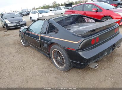 1988 PONTIAC FIERO GT Black  Gasoline 1G2PG1199JP222806 photo #4