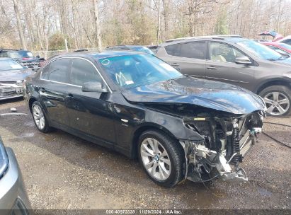 2010 BMW 535I XDRIVE Black  Gasoline WBANV9C54AC390245 photo #1