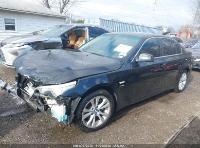 2010 BMW 535I XDRIVE Black  Gasoline WBANV9C54AC390245 photo #3