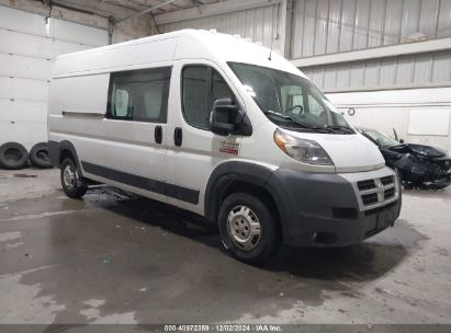 2014 RAM PROMASTER 3500 HIGH ROOF White  Flexible Fuel 3C6URVHG8EE119023 photo #1