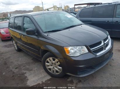 2016 DODGE GRAND CARAVAN SE Gray  Flexible Fuel 2C4RDGBG6GR168398 photo #1