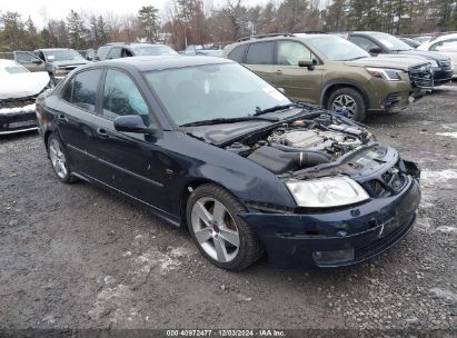 2006 SAAB 9-3 AERO Blue  Gasoline YS3FH46U361144027 photo #1