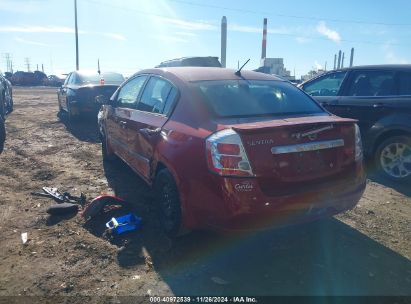 2012 NISSAN SENTRA 2.0 S Red  Gasoline 3N1AB6AP4CL666284 photo #4