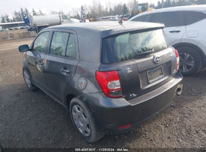 2013 SCION XD Gray  Gasoline JTKKUPB40D1032834 photo #4