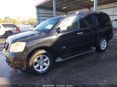 2008 NISSAN ARMADA SE Black  Gasoline 5N1AA08D98N615293 photo #3