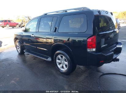 2008 NISSAN ARMADA SE Black  Gasoline 5N1AA08D98N615293 photo #4