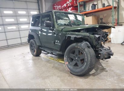 2009 JEEP WRANGLER X Green  Gasoline 1J8FA24109L727231 photo #1