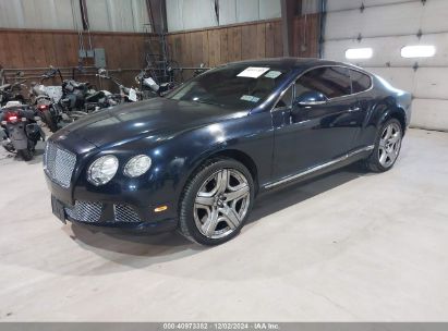 2012 BENTLEY CONTINENTAL GT Blue  Flexible Fuel SCBFR7ZA1CC074487 photo #3