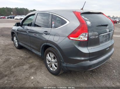 2012 HONDA CR-V EX Gray  Gasoline JHLRM3H58CC001156 photo #4