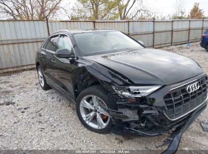 2022 AUDI Q8 PREMIUM PLUS 55 TFSI QUATTRO TIPTRONIC Black  Gasoline WA1BVBF15ND025802 photo #1