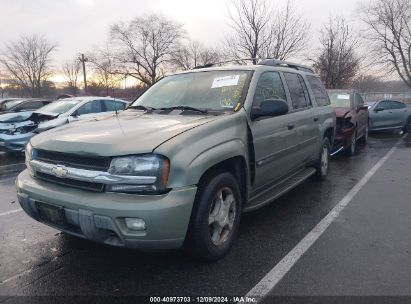 2004 CHEVROLET TRAILBLAZER EXT LS Green  Gasoline 1GNET16S046235021 photo #3