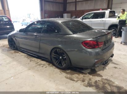 2015 BMW M4 Gray  Gasoline WBS3U9C51FJ967807 photo #4