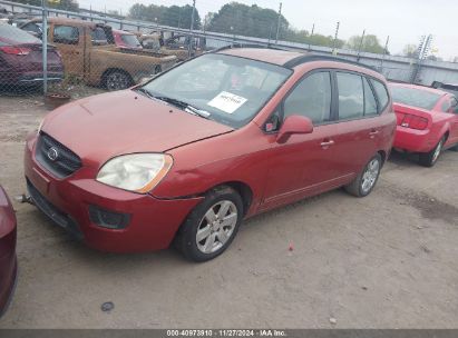 2008 KIA RONDO LX V6 Orange  Gasoline KNAFG526987171074 photo #3