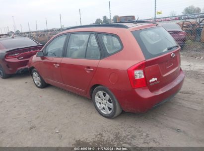 2008 KIA RONDO LX V6 Orange  Gasoline KNAFG526987171074 photo #4