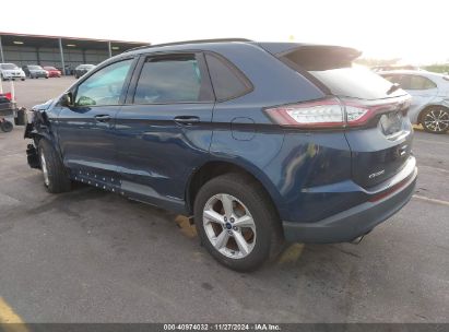 2017 FORD EDGE SE Dark Blue  Gasoline 2FMPK4G90HBC29286 photo #4