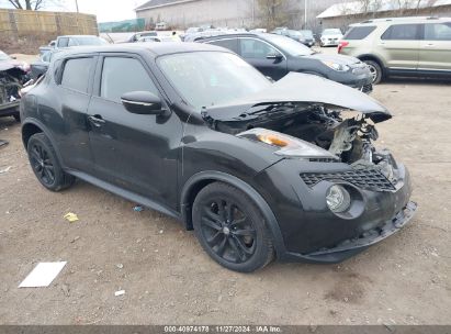 2017 NISSAN JUKE S Black  Gasoline JN8AF5MV4HT754488 photo #1