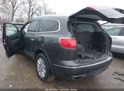 2014 BUICK ENCLAVE LEATHER Gray  Gasoline 5GAKVBKD7EJ330873 photo #4