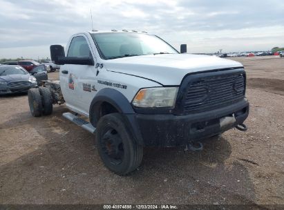 2018 RAM 5500 CHASSIS TRADESMAN/SLT White  Diesel 3C7WRNBL2JG269525 photo #1