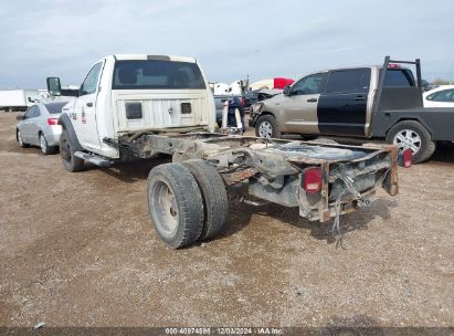 2018 RAM 5500 CHASSIS TRADESMAN/SLT White  Diesel 3C7WRNBL2JG269525 photo #4