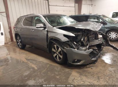 2019 CHEVROLET TRAVERSE 3LT Gray  Gasoline 1GNEVHKW5KJ286066 photo #1