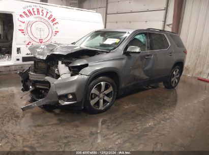 2019 CHEVROLET TRAVERSE 3LT Gray  Gasoline 1GNEVHKW5KJ286066 photo #3