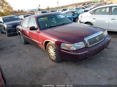 2008 MERCURY GRAND MARQUIS LS Maroon  Flexible Fuel 2MEFM75V88X622899 photo #1