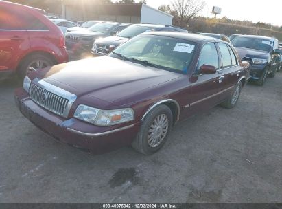 2008 MERCURY GRAND MARQUIS LS Maroon  Flexible Fuel 2MEFM75V88X622899 photo #3